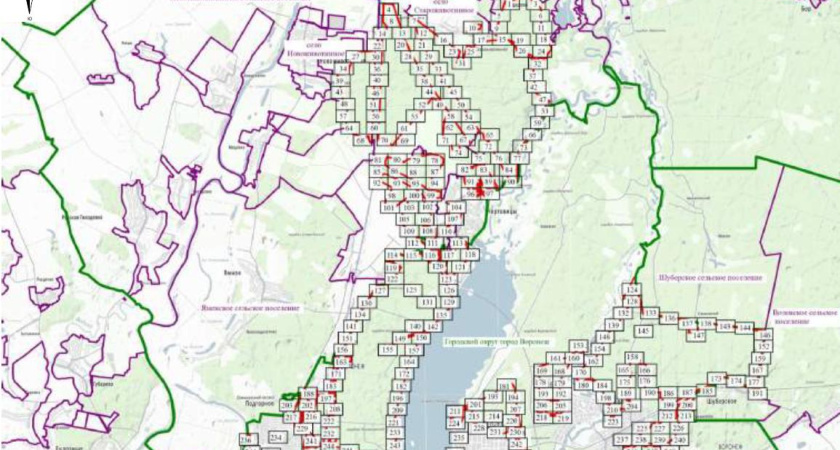 В Воронеже установили границы зеленого пояса