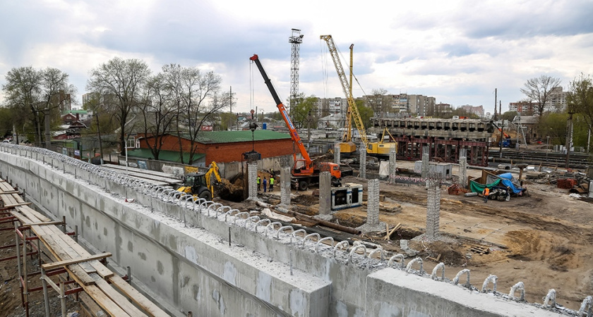 В Воронеже власти снова пообещали сдать виадук на 9 Января раньше октября