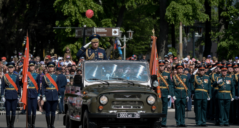 В Воронеже власти не отказались от парада Победы 24 июня