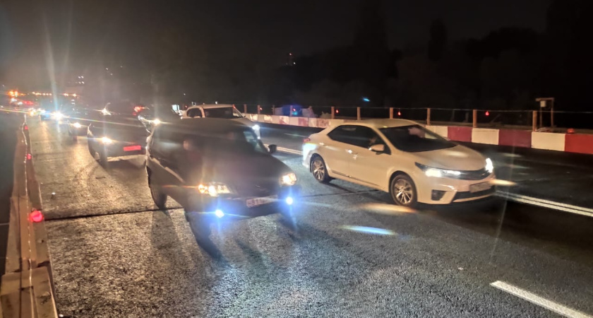 В Воронеже запустили движение по виадуку на 9 Января