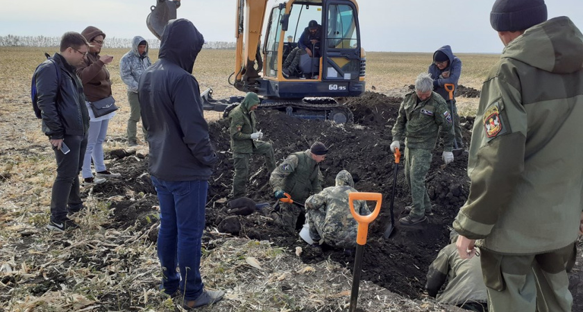 Воронежские поисковики ведут раскопки в местах будущей стройки «Агроэко»