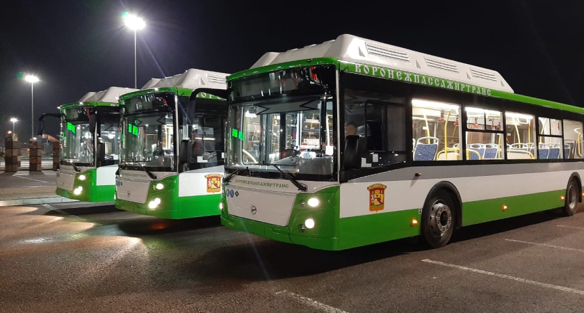 «Воронежпассажиртранс» пригнал партию автобусов на условиях лизинга