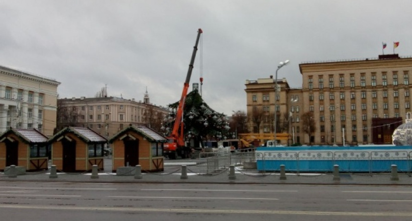 Власти определились с охранником Нового года в Воронеже