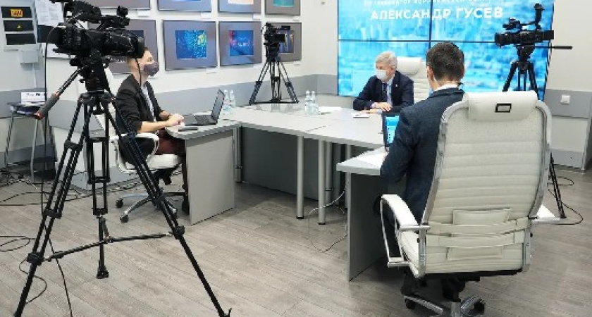 Воронежский губернатор затронул по верхам темы уходящего года 