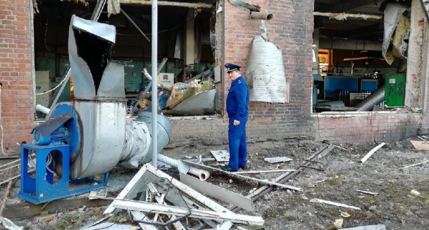 При взрыве на фабрике под Воронежем пострадали пять человек