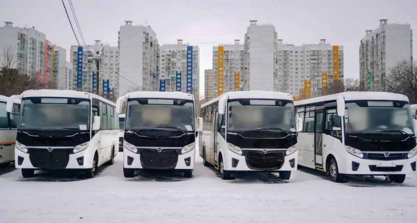 Автопарк воронежского перевозчика пополнился пятью новыми автобусами