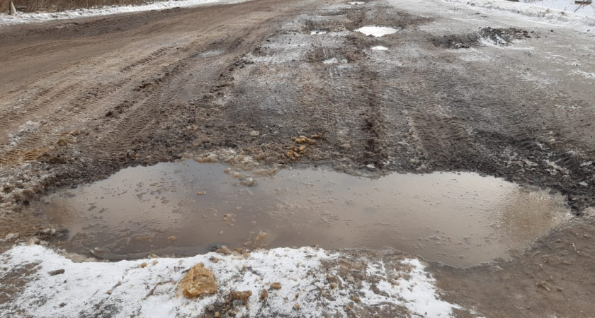 Под Воронежем просят привести в порядок региональную дорогу 