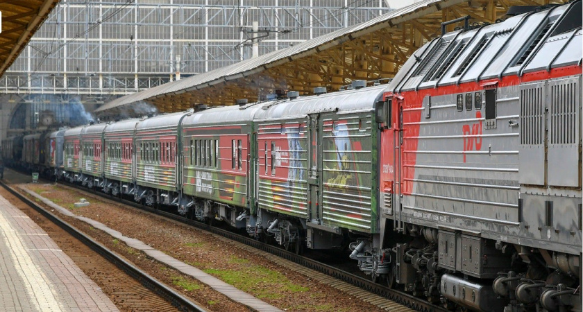 Тематический поезд Минобороны остановится в Воронеже 10 мая