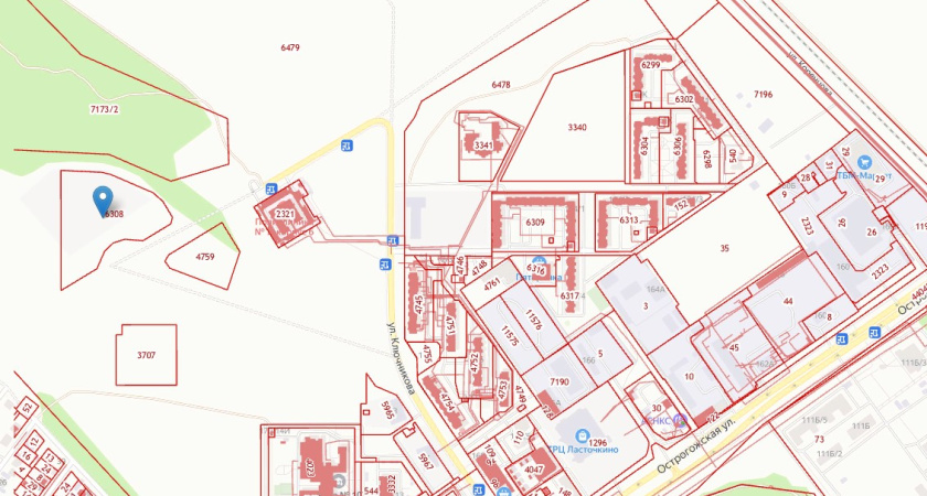 В Воронеже собираются построить футбольный манеж на несуществующей улице