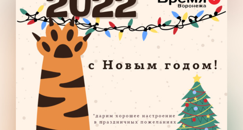 Редакция «Время Воронежа» поздравляет вас с Новым Годом