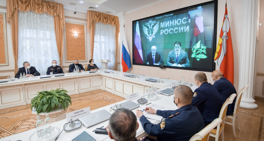 Губернатору представили нового начальника воронежского управления Минюста РФ
