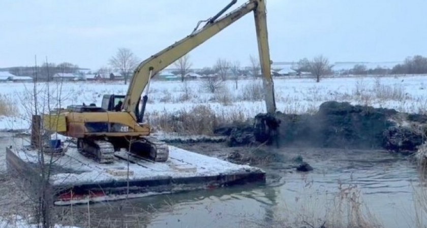 Расчистка реки Осередь в Бутурлиновке обойдется в 33,1 млн рублей