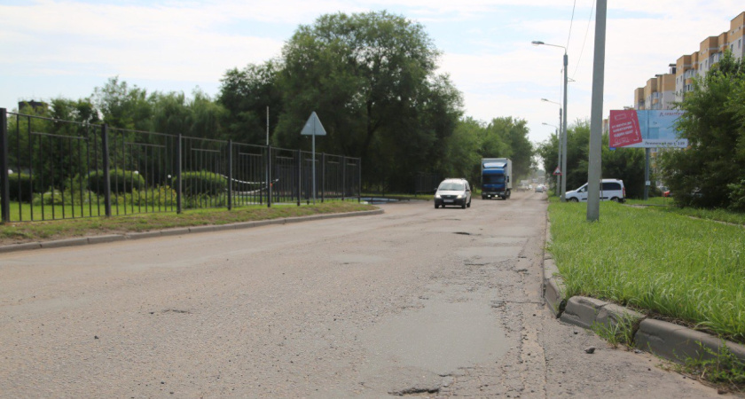 Воронежская компания реконструирует дорогу с улицы Урывского