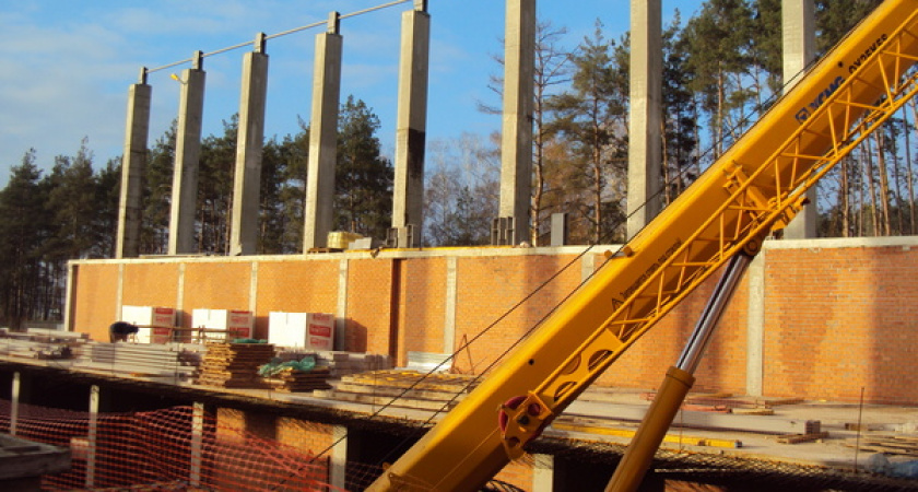 В Воронеже на треть готов спортивный комплекс имени Василия Меркулова 