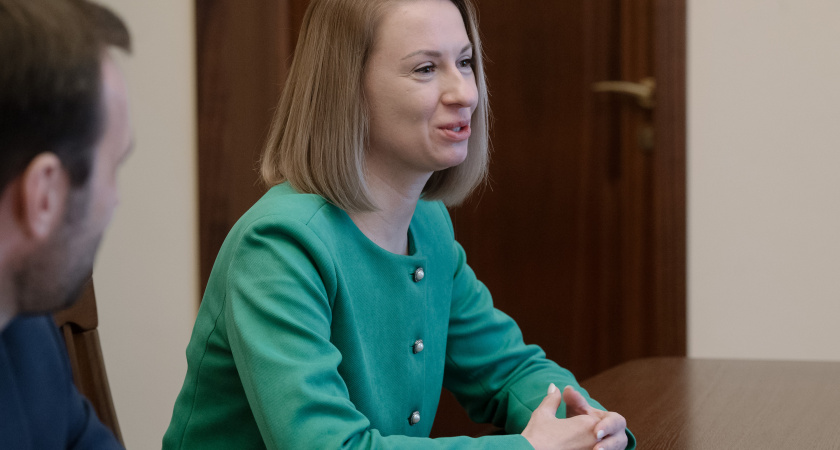 Губернатору Воронежской области Александру Гусеву представили нового главу Госинспекции труда