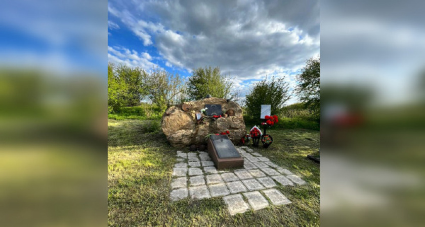 Жители Ольховатки не остались без сюрприза на День Победы