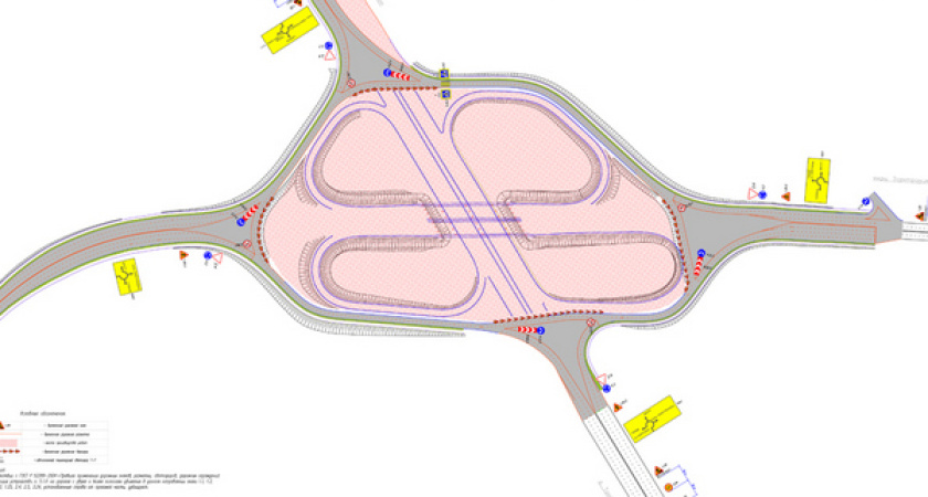 Воронежцы переключились на новую схему движения с «турбокольца»