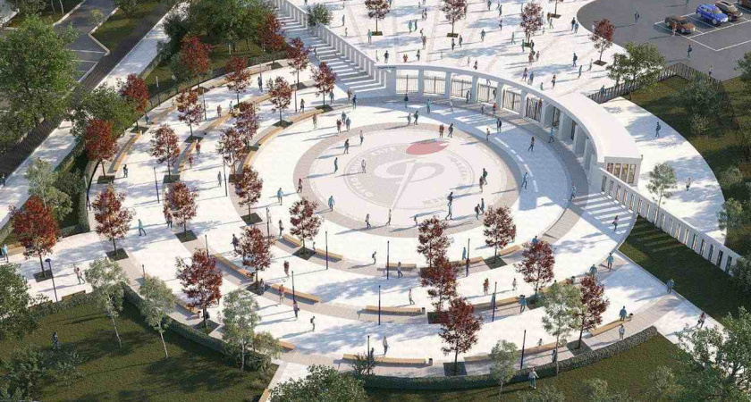 В Воронеже ищут подрядчика для ремонта сквера на Домостроителей