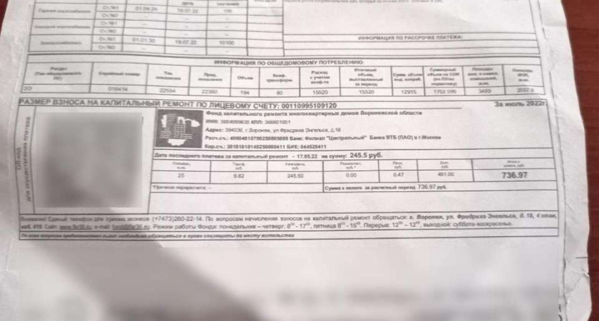 Правительство Воронежской области принуждает жителей к экономии 