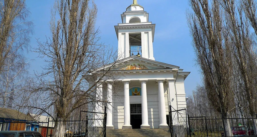 Власти Воронежской области за бюджетный счет реконструируют храм в селе Девица