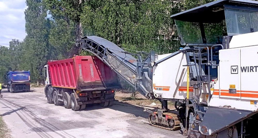 В Воронеже приступили к ремонту дороги возле ЖК «Задонье»