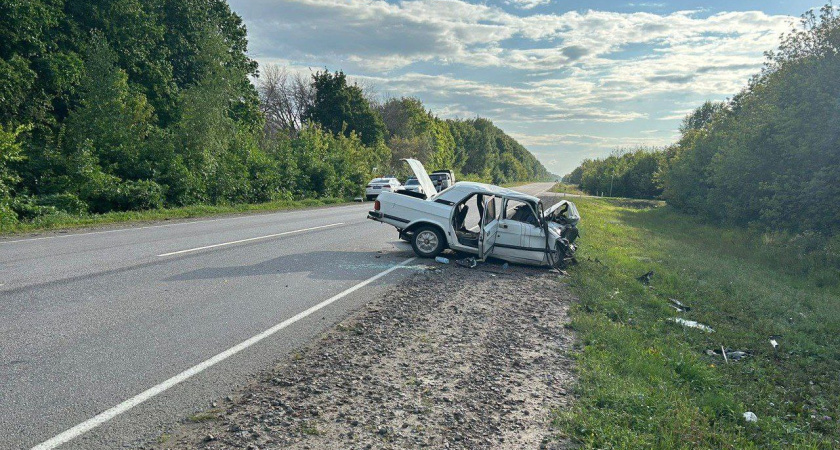 Жуткое ДТП унесло жизнь человека в Грибановском районе Воронежской области
