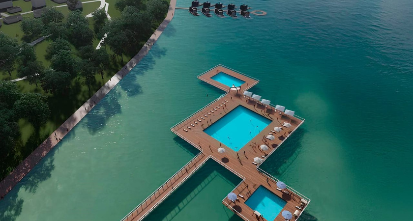 Деревянный пирс, «трасса здоровья» и барбекю-зона: как благоустроят воронежский парк «Дельфин»