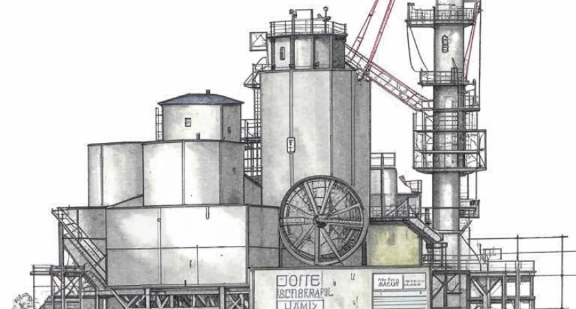 Незаконный бетонный завод работает по ночам в Воронежской области