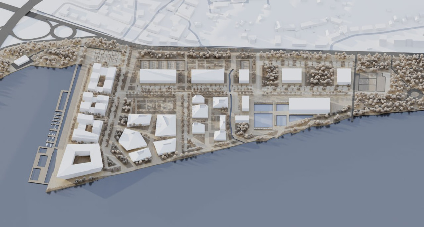 Воронежские власти будут принимать предложения от инвесторов по развитию третьей очереди Петровской набережной до октября