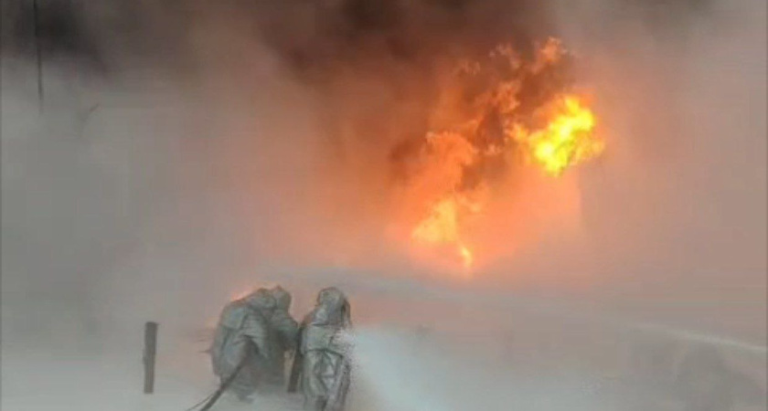 Открытое горение на нефтебазе в Лискинском районе ликвидировано