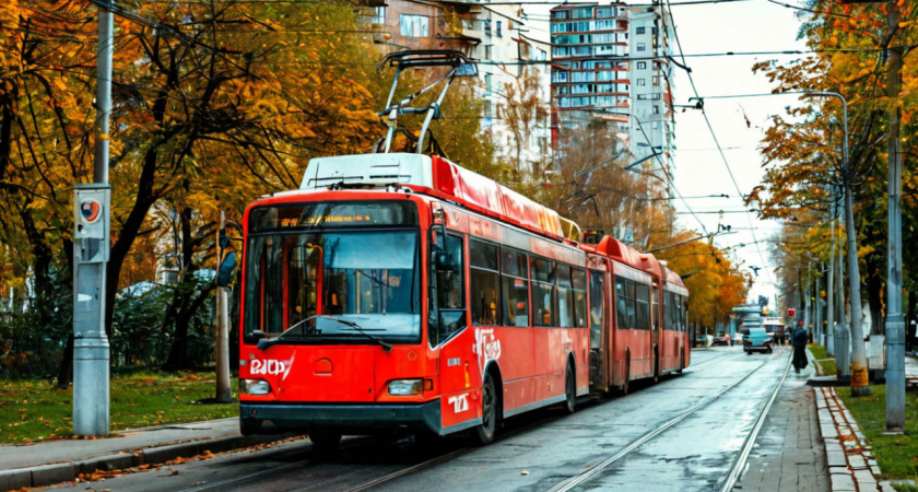 Троллейбус №33 вернулся на улицы Воронежа