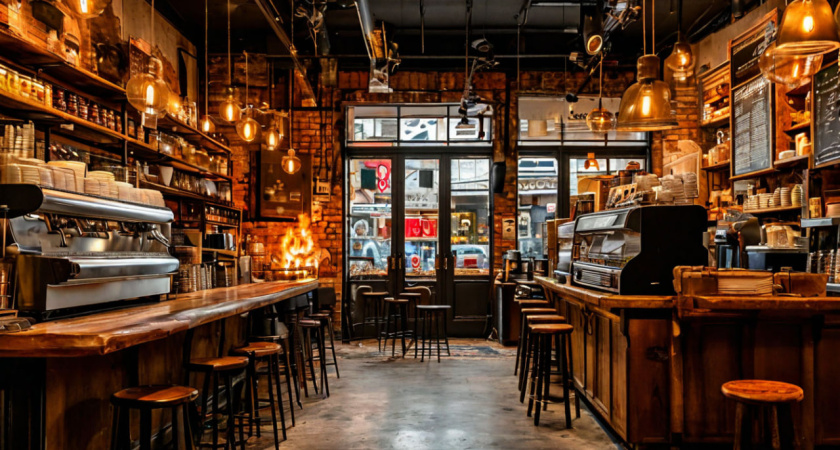 Три человека пострадали при пожаре в кофейне в Воронеже