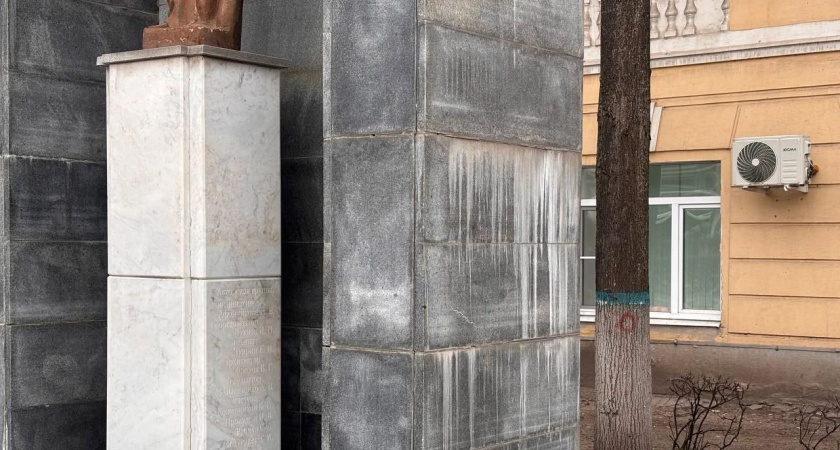 В Воронеже разрушается единственный памятник медикам