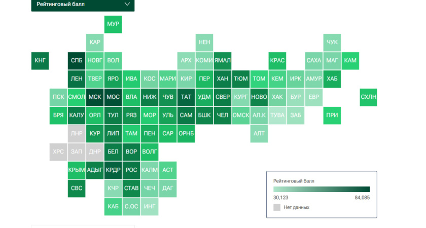 Воронежская область вплотную приблизилась к «десятке» лучших по качеству жизни субъектов РФ