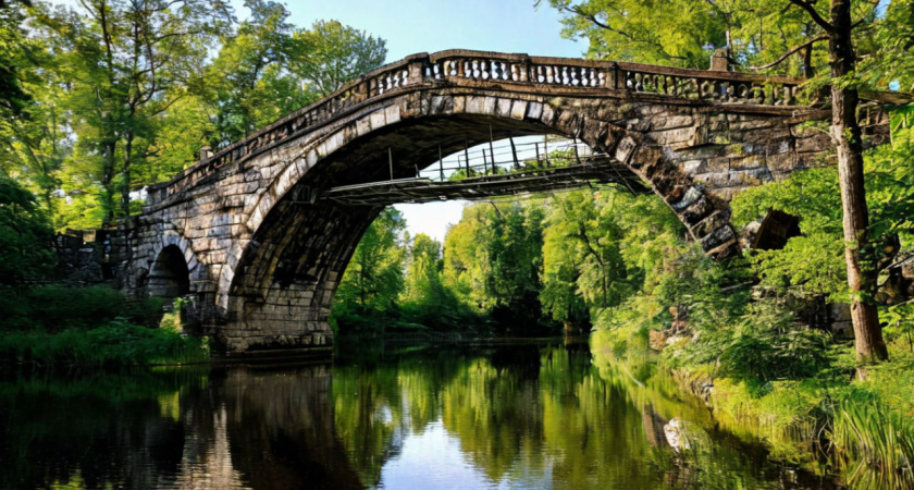 «Расползание» моста рядом с Воронежским центральным парком не влияет на его работоспособность – мэр Сергей Петрин