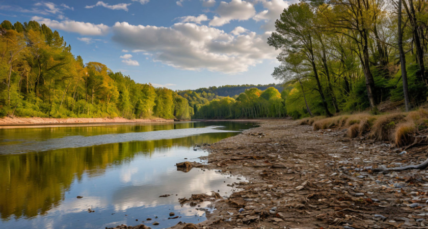  Региональная экослужба начала обследование водоемов, терпящих бедствие, в заповеднике имени Василия Пескова 