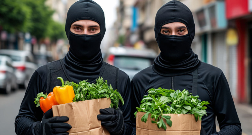 «Продуктовый грабеж» совершили пятеро липчан в Воронеже