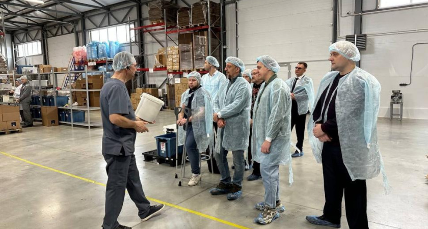 В Новой Усмани прошла профориентационная экскурсия для ветеранов СВО