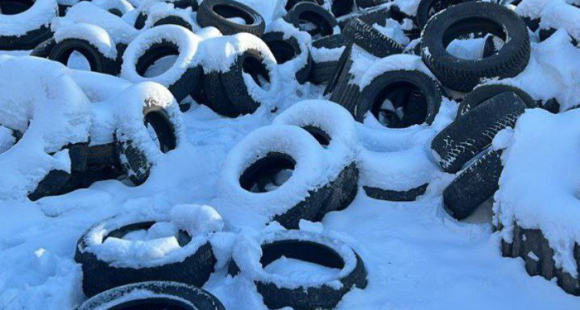 Воронежское минприроды потребовало от мэрии облцентра убрать свалку покрышек