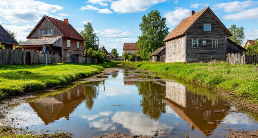В Острогожске жители жалуются на «грязевую» дорогу на улице Шевченко