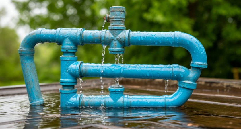 Жители улицы Красные Пески в Новой Усмани четыре месяца страдают из-за слабого напора воды