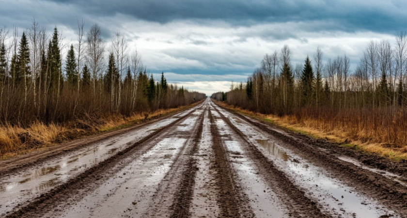 В Бутурлиновке многодетные семьи оказались в ловушке из-за отсутствия дорог