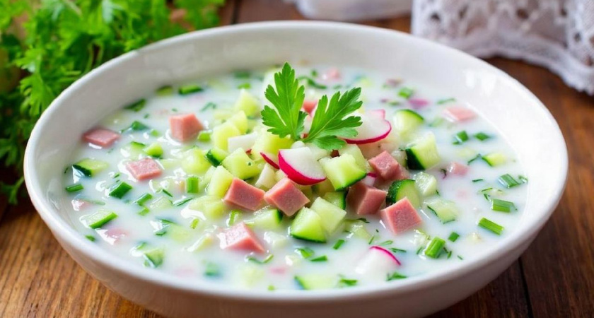 Самым популярным летним блюдом у воронежцев оказалась окрошка 