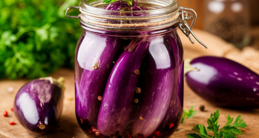 Заготавливаю баклажановые «эклеры»— подойдёт и под картофель, и на новогодний стол — банки исчезают на глазах