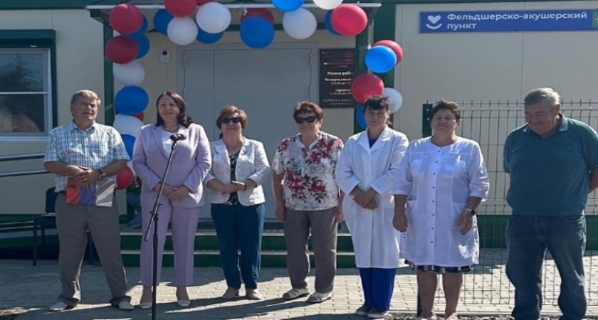 В селе Верхняя Маза Верхнехавского района открылся новый ФАП