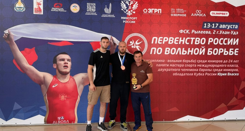 Воронежский борец привёз «бронзу» с первенства России в Улан-Удэ