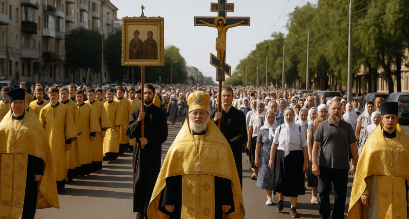 В центре Воронежа изменится движение транспорта из-за крестного хода
