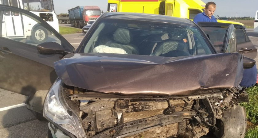 В Верхнемамонском районе произошло серьёзное ДТП с пострадавшими