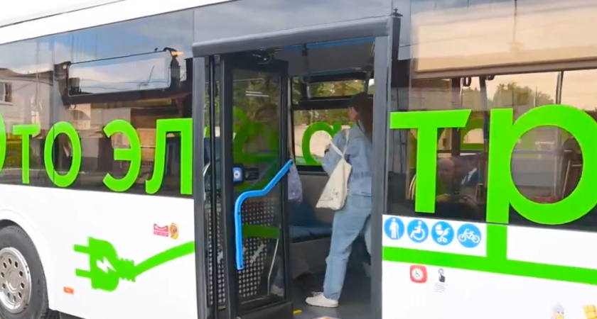 В Воронеже стартовали трёхмесячные испытания первого городского электробуса