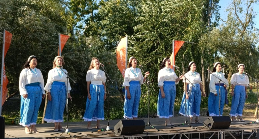 "Русское лето" в Воронеже: фестиваль на Адмиралтейской площади